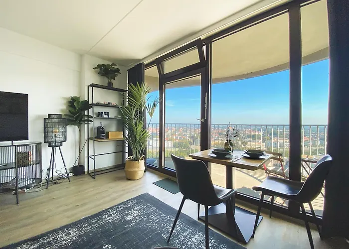 An Der Kongresshalle Mit Blick über Stadt Apartamento Augsburgo